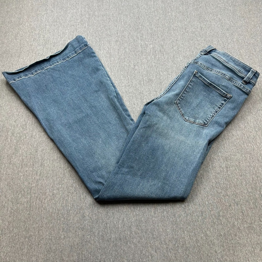 We The Free People Flare Jeans Womens 29 (30x34) Blue Denim Pants Retro 70s